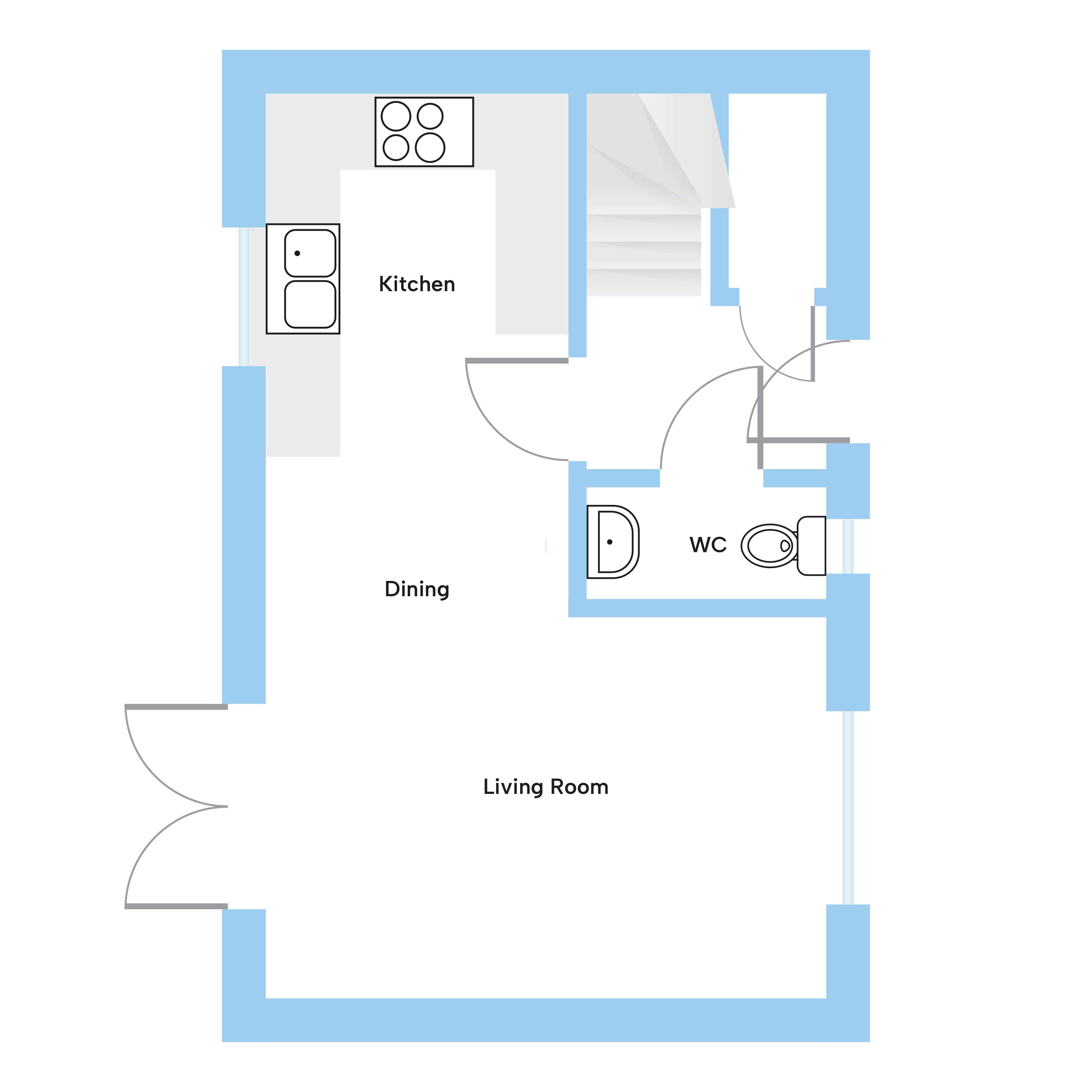 Floor Plan of The Plover at Buckleigh Meadows