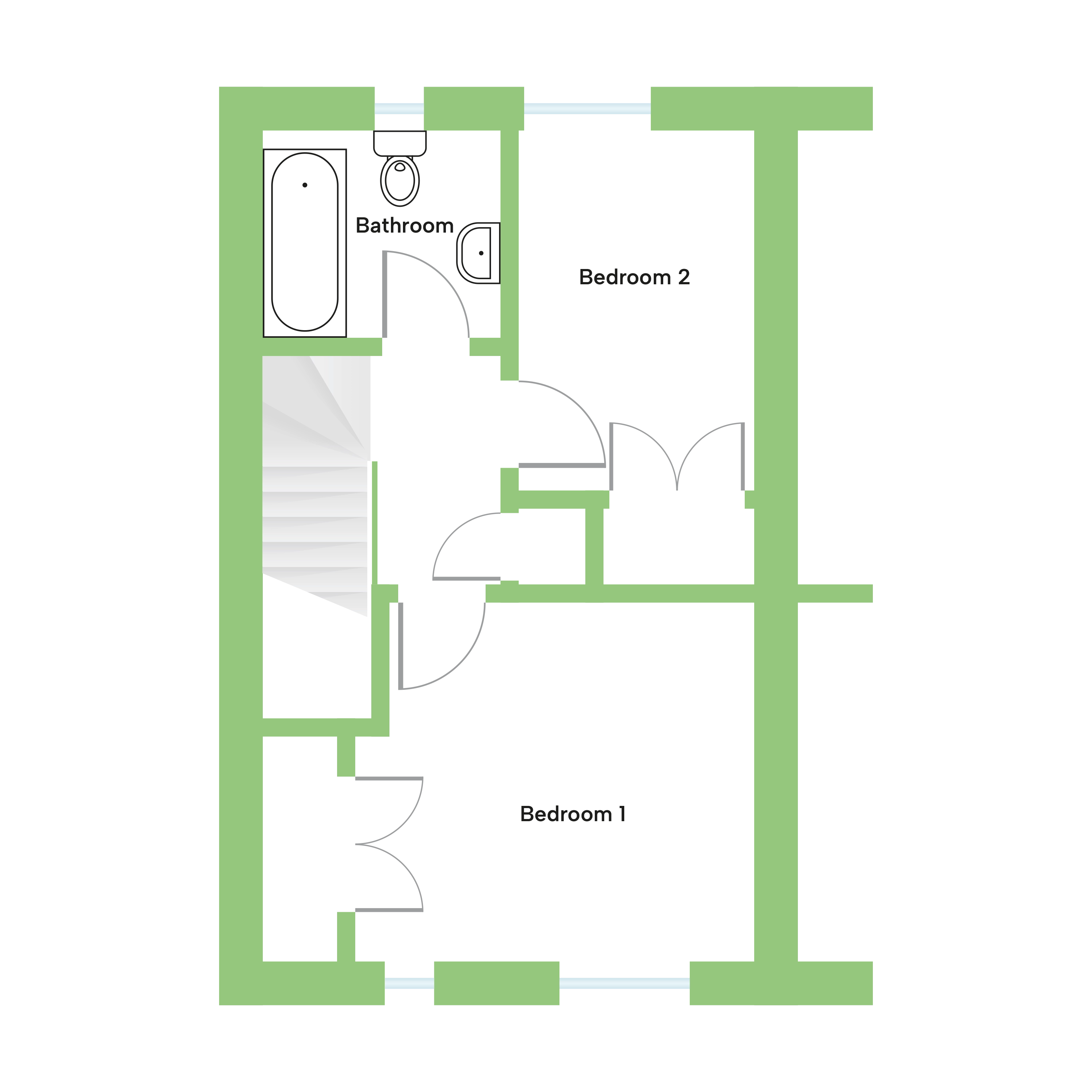 Floor Plan of The Sandpiper at Buckleigh Meadows