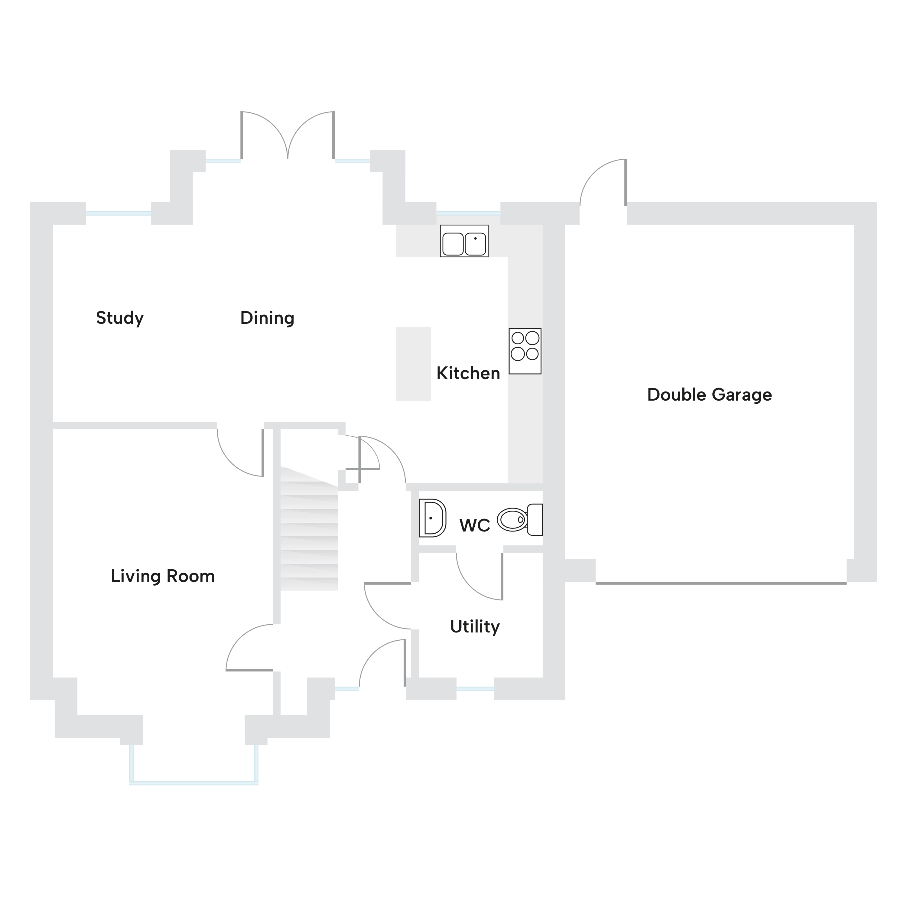 Floor Plan of The Swan at Buckleigh Meadows