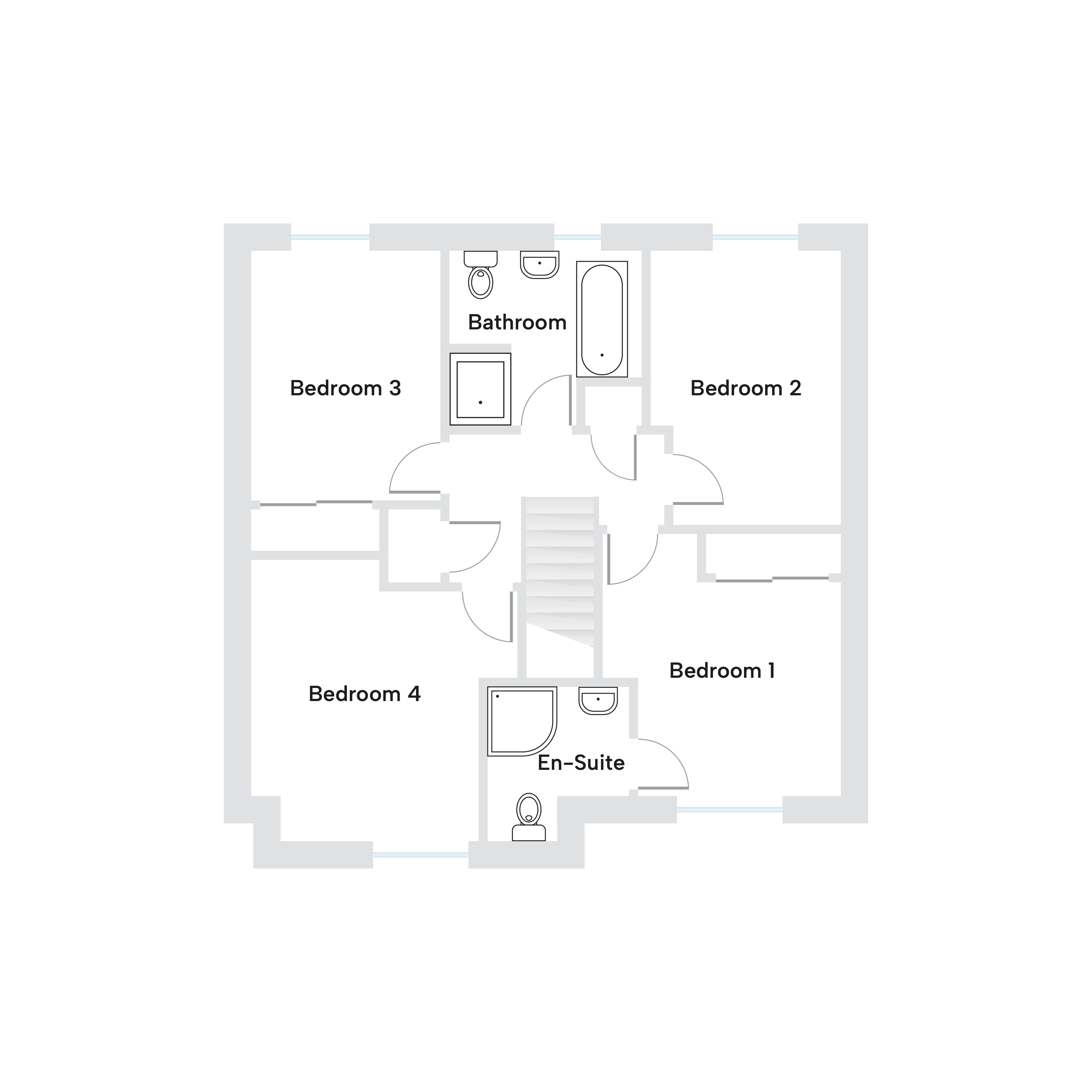 Floor Plan of The Swan at Buckleigh Meadows