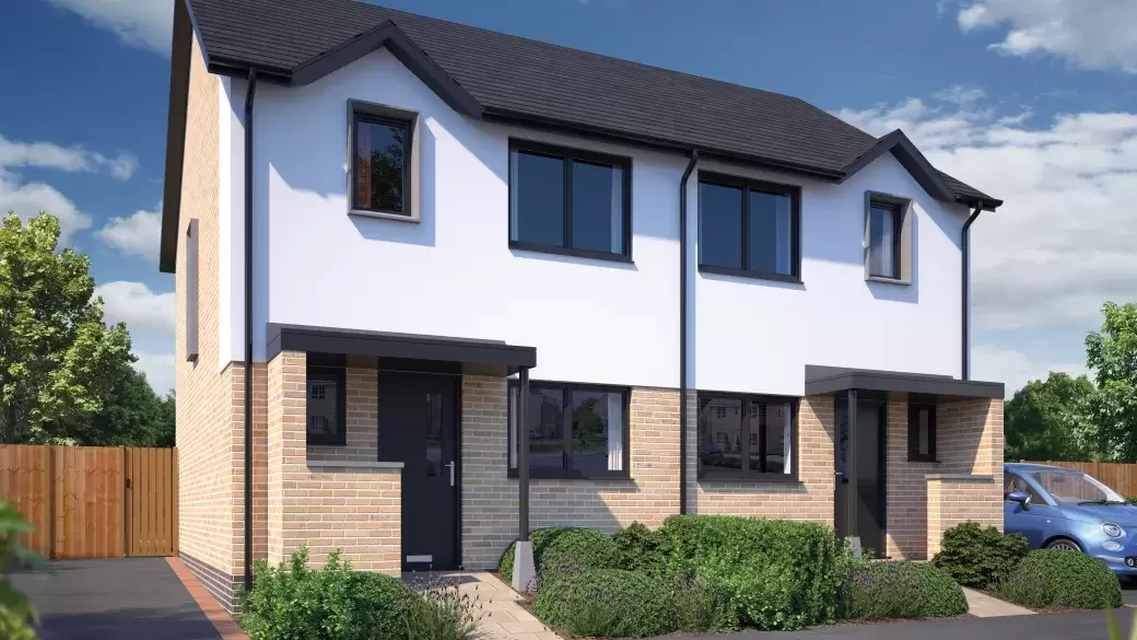 CGI of The Sandpiper house at Heanton Gardens