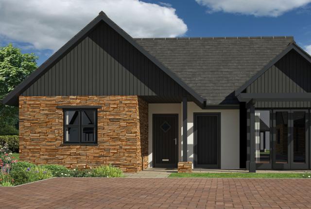 Exterior of the Daffodil bungalow at Kenwith Meadows Retirement bungalow in Abbotsham