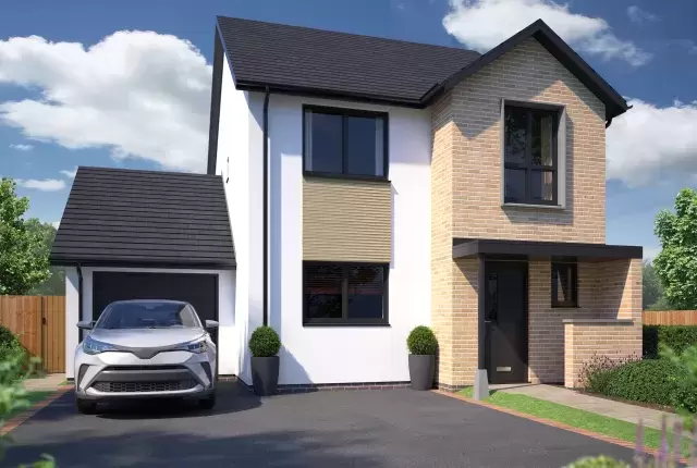 CGI of The Warbler house type at Heanton Lea Gardens