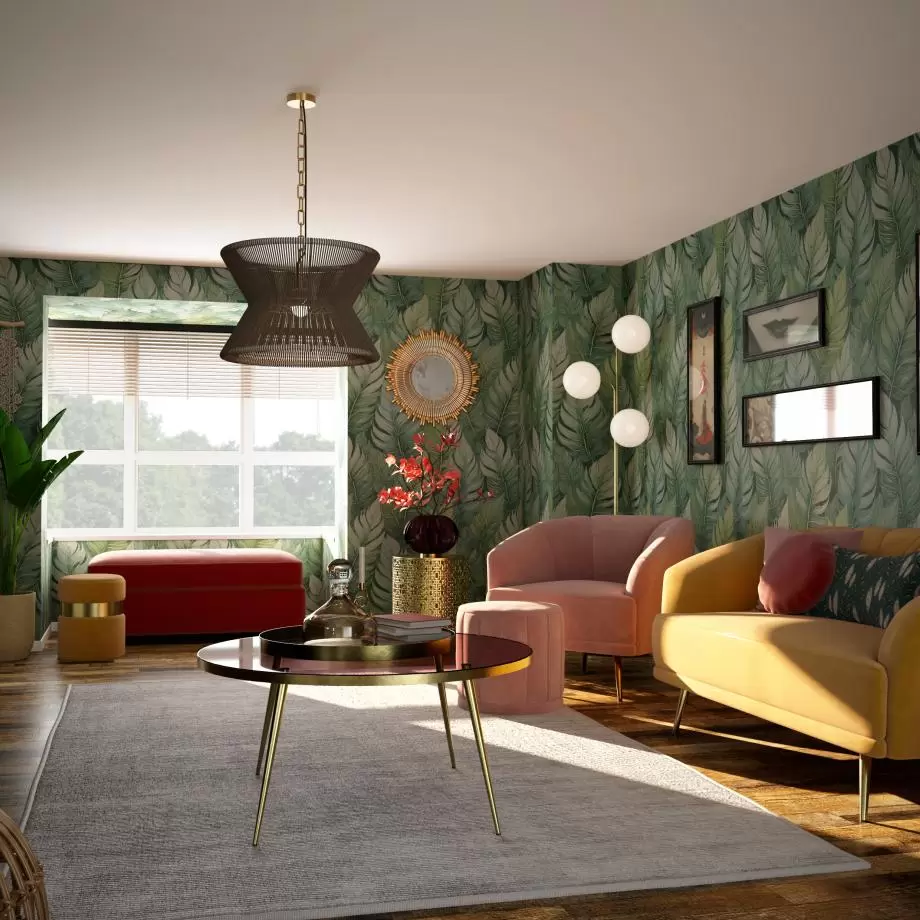 Furnished lounge of new home at Heanton Lee Gardens in Braunton